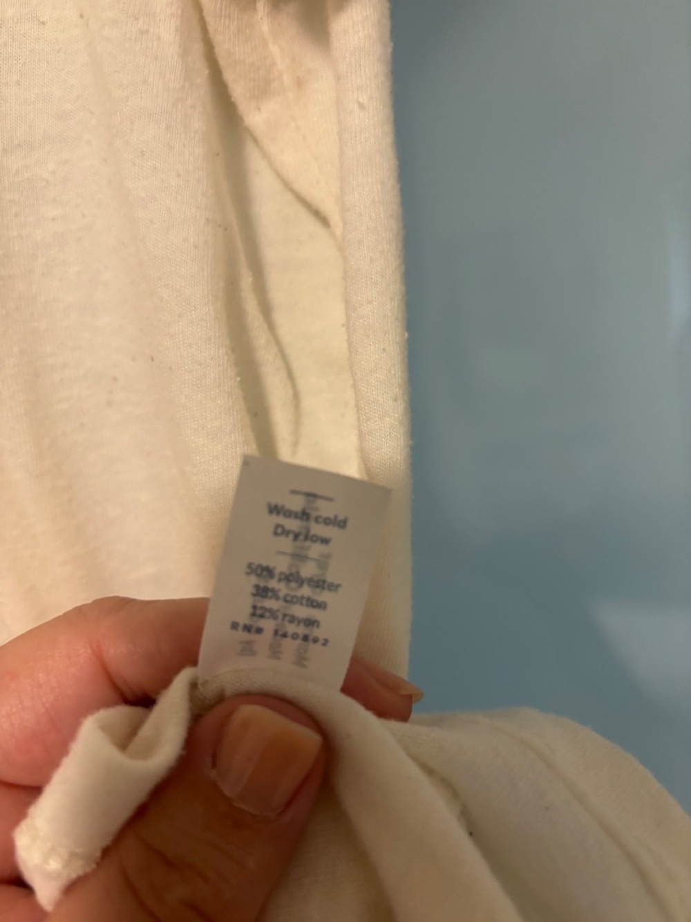 🍑 Marine Layer Ringer Tee – Embroidered Peaches detail size L 🍑 - Picture 4 of 4